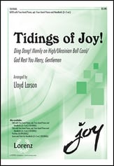 Tidings of Joy! SATB choral sheet music cover